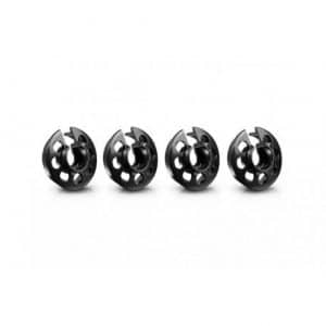COUPELLE D'AMORTISSEURS ALU NOIRE (4) - XRAY - 308031-K