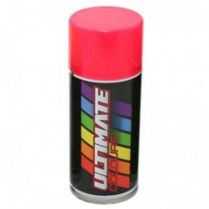 BOMBE DE PEINTURE ROUGE FLUO - ULTIMATE - UR2601