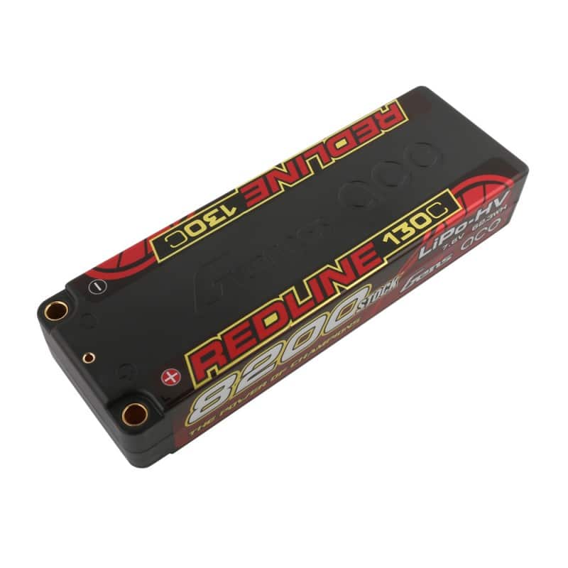 GENS ACE BATTERIE LIPO 2S HV 7.6V-8200-130C(5MM) 139X47X26mm 300G