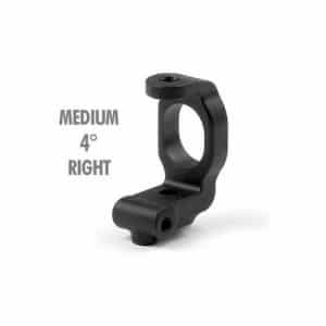 T2 PORTE FUSEE DROIT CARBONE 4 DEG. MEDIUM - XRAY - 302363