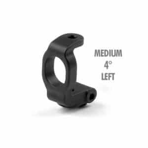 T2 PORTE FUSEE GAUCHE CARBONE 4 DEG. MEDIUM - XRAY - 302364