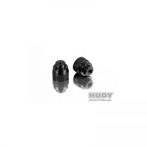 ECROUS DE ROUE BANC DE REGLAGE PAN CARS 1/10 ET 1/12 (2) - HUDY - 109460