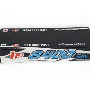 INTELLECT GRAPHENE 2020 TC STOCK-HI POWER 8400MAH 7.6V 2S 120C HV LiPo (5MM, 327G)
