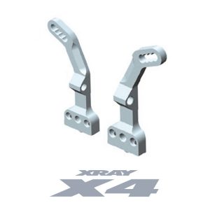 X4 SUPPORT D'AMORTISSEURS AVANT ALU (D+G) - XRAY - 301970