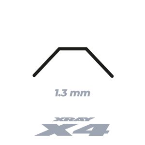 X4 BARRE ANTIS-ROULIS ARRIERE 1.3MM - XRAY - 303823