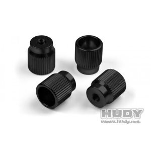 ECROUS DE ROUE BANC DE REGLAGE 1/10 TC (4) - HUDY - 109360