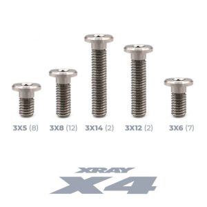 OFFICINARC TITANIUM UFS FULL KIT FOR XRAY X4 (31)