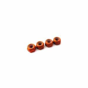 ECROUS ALU ETROIT 3MM ORANGE - HIRO SEIKO - 69855