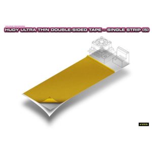 BANDES DE DOUBLE-FACE ULTRA-FINE (5) - HUDY - 107876