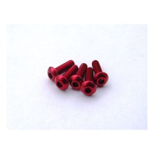 VIS ALUMINIUM BHC M3X10 ROUGE - HIRO SEIKO - 69629