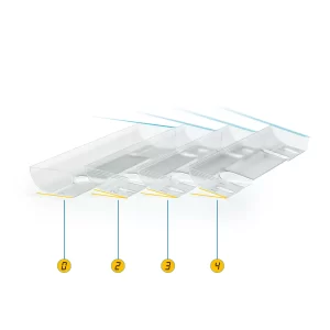 AILERON XTREME 1/10 EP DECOUPE 0° - 2° D'ANGLE (2pcs)