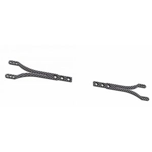 PLATINE SUPERIEURE CARBONE SEPAREE POUR CERO ULTRA V2 - 3RACING - SAK-C130C