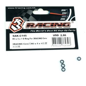 MICRO JOINT TORIQUE M3X5X1 - 3 RACING - SAK-C145