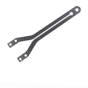 X4C'23 PLATINE SUPERIEURE AVANT CARBONE 2.0MM - XRAY - 301077