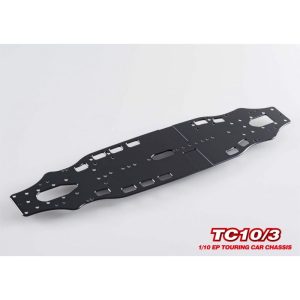 CHASSIS ALUMINIUM (2.0MM) AXON TC10/3 - 3A-001-101