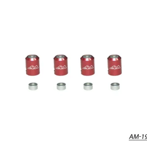 MARQUEUR DE SUPPORT DE CARROSSERIE ARROWMAX POUR VOITURE 1/10 (ROUGE) - AM-190043