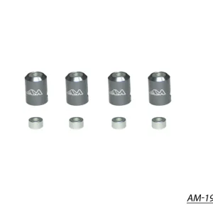 MARQUEUR DE SUPPORT DE CARROSSERIE ARROWMAX POUR VOITURE 1/10 (GRIS) - AM-190045