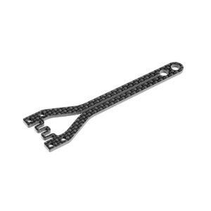 X4A'23 PLATINE SUPERIEURE AVANT CARBONE 2.0MM - XRAY - 301079