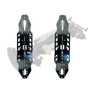 CHASSIS ALUMINIUM (1.5MM) POUR XPRESS XQ11 - WEI RC
