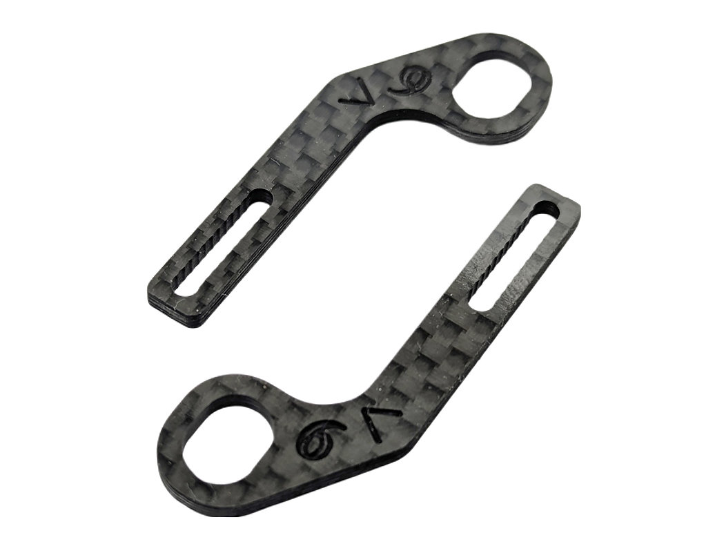 EXTENSIONS EN CARBONE POUR LE SYSTEME DE MONTAGE DE CARROSSERIE "X LITE" TYPE 6 - INOV8 - IN8-20006